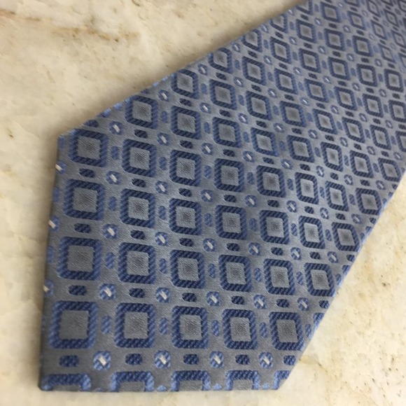 PLATINUM SILK TIE - Picture 7 of 14